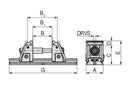 Ceratizit X5G-Z-S.MS.125.330 Mechanical 5-axis Vice With Movable Fixed jaw, 142 Mm Height 8090822500 (0660621)