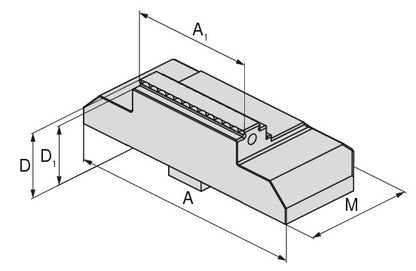 Ceratizit X5G-Z.WB.G.125/80.27.3MM Indexable Grip jaw, Mm 8090830100 (0660577)