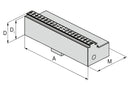 Ceratizit X5G-Z.WPB.125.27.3MM Indexable Jaw Embossed Profile 8090831200 (0660588)