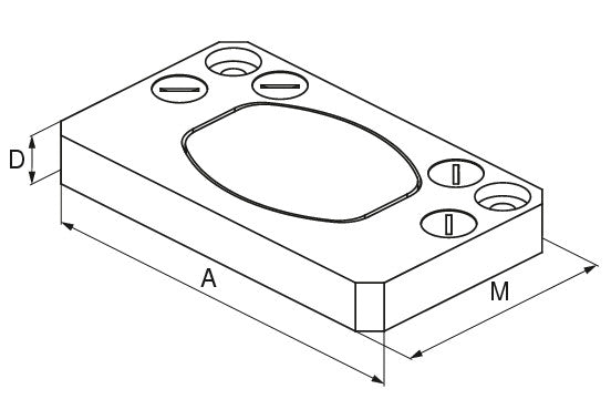 Ceratizit X5G.PB.180 Floating Jaw 8090931300 (0660620)