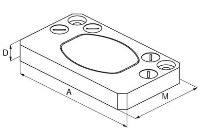 Ceratizit X5G.PB.180 Floating Jaw 8090931300 (0660620)