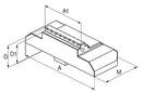 Ceratizit X5G.WB.C-G.125/40.5MM Stepped jaw, Carbide Grip Mm 8090931100 (0660614)