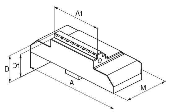 Ceratizit X5G.WB.C-G.125/80.5MM Stepped jaw, Carbide Grip Mm 8090930900 (0660616)