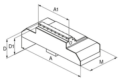 Ceratizit X5G.WB.C-G.125/80.5MM Stepped jaw, Carbide Grip Mm 8090930900 (0660616)