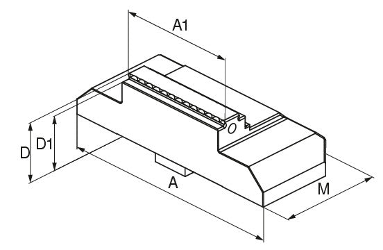 Ceratizit X5G.WB.G.125/65.3MM Indexable Grip jaw, Mm 8090930200 (0660608)