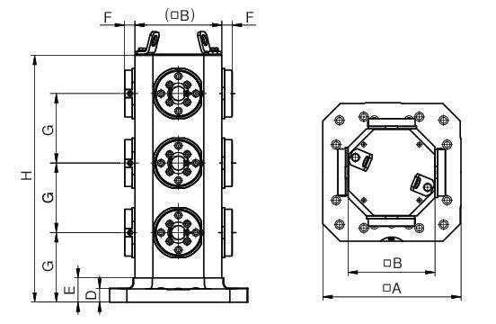 Ceratizit AST.8.4.12MNG.R.500X500MM Cruciform Tombstone 80911660 (0660699)