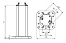 Ceratizit AST.8.0.500X500MM.RA Cruciform Tombstone 80911670 (0660666)