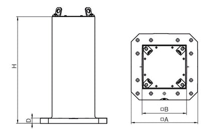 Ceratizit AST.4.0.500X500MM.RA Cube Tombstone 80911700 (0660667)