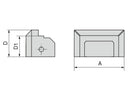 Ceratizit ZSGMINI.S-WB.GL.VSB.45.5 Quick Change jaw, VS, Smooth Mm 8091230700 (0650319)