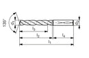 Ceratizit WTX-SPEED-VA.17,0.R.12D.IK.HA TI800 High Speed Drill, DIN 6537 1077417000 (0665744)
