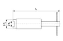 Ceratizit SCHL.13X62 Hollow Key With Nose 83359013 (0717239)