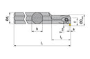 Ceratizit I25L90-2.0D-GX16-2 MonoClamp Radial Mono-boring Bars 70893625 (0712918)