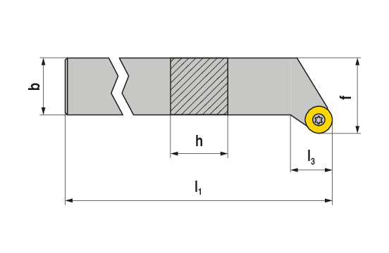 Ceratizit SRGCL 85-4D MaxiLock-S Toolholder With Screw Clamping 7855708544 (0711641)