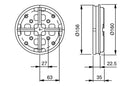 System 3R Pallet Ø156 mm, Macro-Magnum 3R-681.51-SA (0659616)