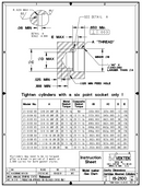 Vektek THREADED MINI CYLINDER CARTRIDGE MOUNT S/A