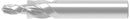 Ceratizit N-SB.4,50.R.180°.DIN8376 Stepped drills, Factory standard, Total Length According To 1897 10340040 (0726758)