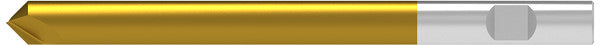 Ceratizit NC-A.6,00.R.90°.L.WN.HB TIN CoreLine Spot drills, Factory standard, Long 10528060 (0726953)