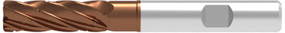 Ceratizit 3A0003-16000.0490.R06.R00200.HB.C406 CoreLine End Mills With Corner Radius CCR-VA 5364316202 (0725975)