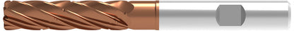 Ceratizit 3A0003-16000.0650.R05.R01500.HB.C406 CoreLine End Mills With Corner Radius CCR-VA 5364416015 (0726009)