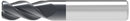 Ceratizit 3DX101-01875.06250.R03.R00300.HA.X104 CoreLine End Mills With Corner Radius UN 5901518833 (0717567)