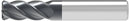 Ceratizit 3DX101-02500.07500.R04.R00450.HA.X104 CoreLine End Mills With Corner Radius UN 5901625030 (0717569)