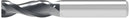 Ceratizit 3DX642-02500.07500.R02.R00150.HA.X104 End Milling Cutter With Corner Radius 5906990130 (0722980)