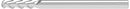 Ceratizit 3DX662-07500.22500.R02.R03750.HA.B270 Ball Nosed Cutter 5907675030 (0723922)