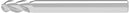Ceratizit 3DX663-01250.07500.R03.R00625.HA.B270 Ball Nosed Cutter 5907812560 (0723938)
