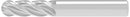 Ceratizit 3DX664-02500.11250.R04.R01250.HA.B270 Ball Nosed Cutter 5908025045 (0724054)