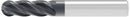 Ceratizit 3DX664-02500.11250.R04.R01250.HA.X104 CoreLine Ball-nosed End Mills UN 5908125045 (0724055)