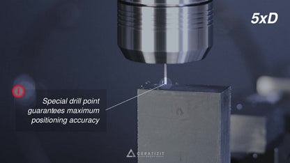 Ceratizit 1B0026-00800.h6.30XD.128.R02.HA.C400 WTX High-performance Deep Hole Drills MICRO 1069900800 (0725963)