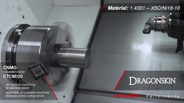 Ceratizit DNMG 150612EN-M60 CTCM120 CoreLine Carbide Turning indexable Insert 7501513200 (0722515)